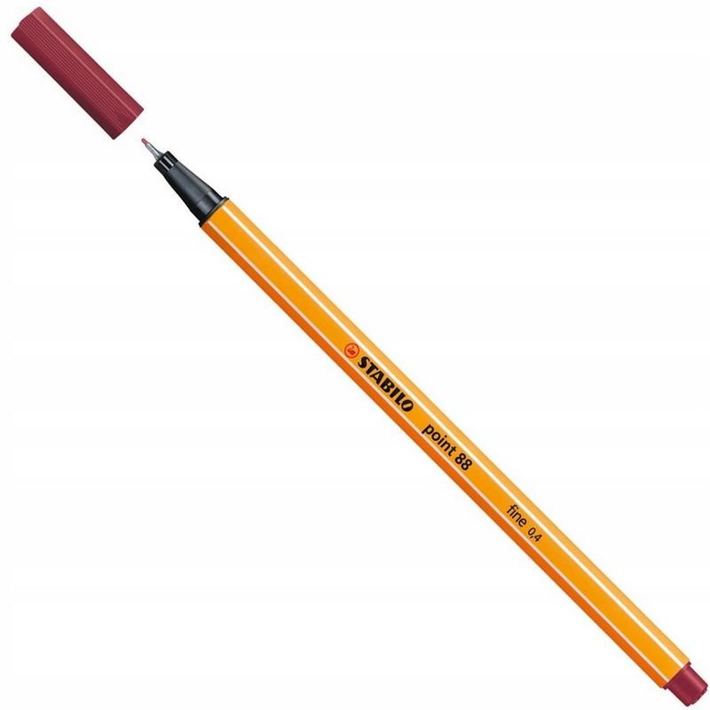 Cienkopis STABILO Point fine 0,4  88/19 - purpurowy