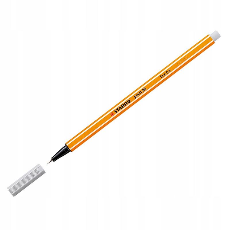 Cienkopis STABILO Point fine 0,4  88/94 - jasny szary