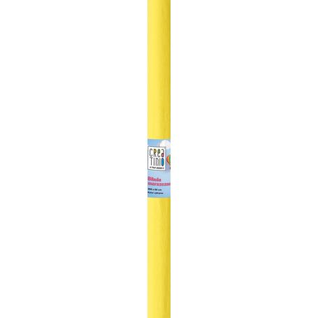 Bibuła marszczona CREATINO 50cm x 200cm  cytrynowa