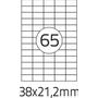 Etykieta  65 - K&P 38 x 21,2