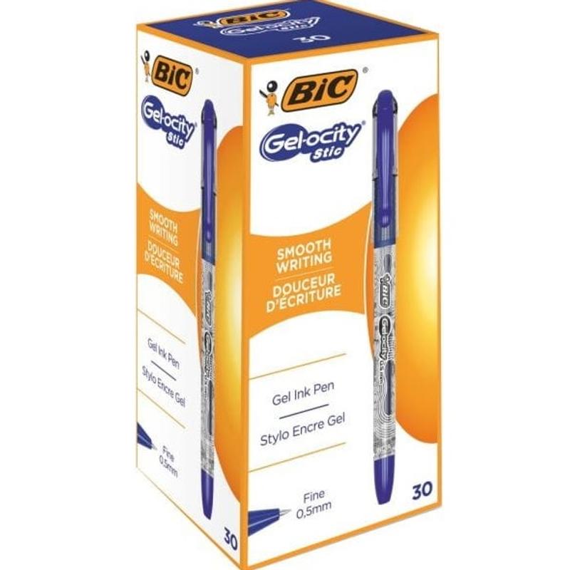 Długopis BIC żelowy Gelocity Stick 0,5 - niebieski
