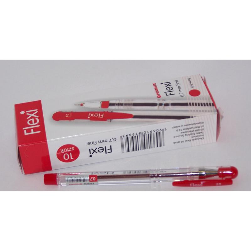 Długopis FLEXI TADEO PENMATE 0,7 czerwony