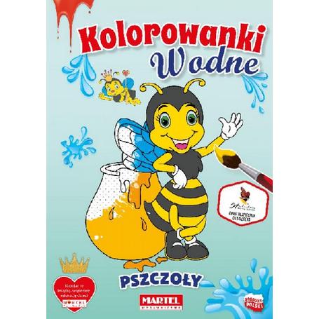 MARTEL Kolorowanka wodna PSZCZOŁY a 16 stron