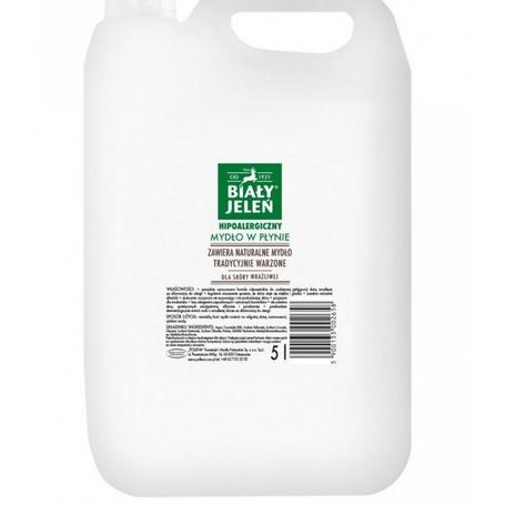 Mydło w płynie BIAŁY JELEŃ 5L