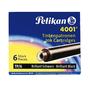 Naboje do pióra PELIKAN a 6szt czarny