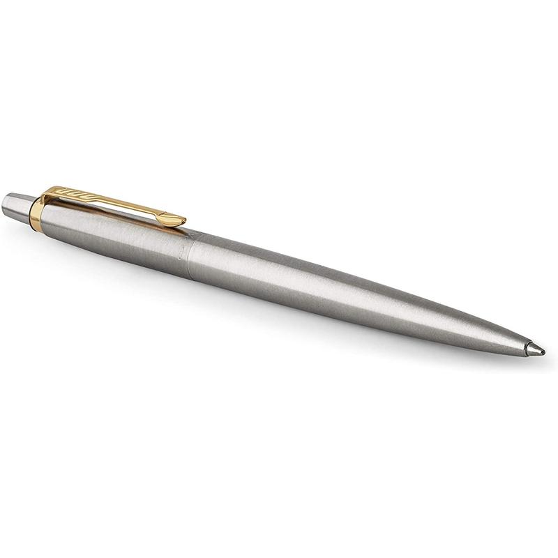 Długopis PARKER Jotter stalowy GT złota skuwka