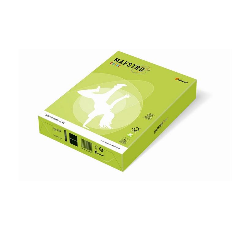 Papier A4 kolor 160g MAESTRO LG46 light green