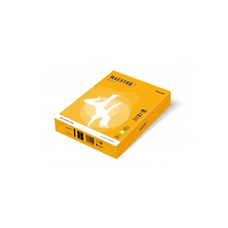 Papier A4 kolor Maestro SY40 Sun yellow  80g