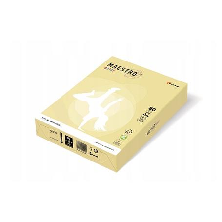 Papier A4 kolor Maestro YE23 Yellow  80g