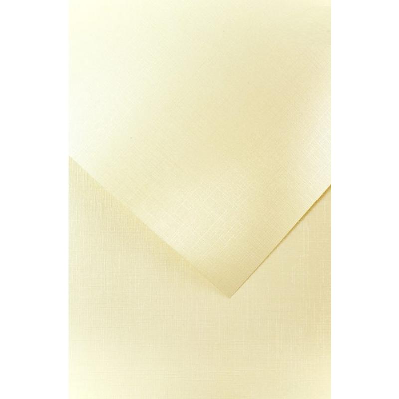 Papier wizytówkowy ozdobny GALERIA PAPIERU HOLLAND A4 230 g/ 20 ark. – kremowy 200502