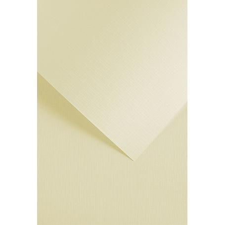 Papier wizytówkowy ozdobny GALERIA PAPIERU SUKNO  180g/20ark. kremowy 204102