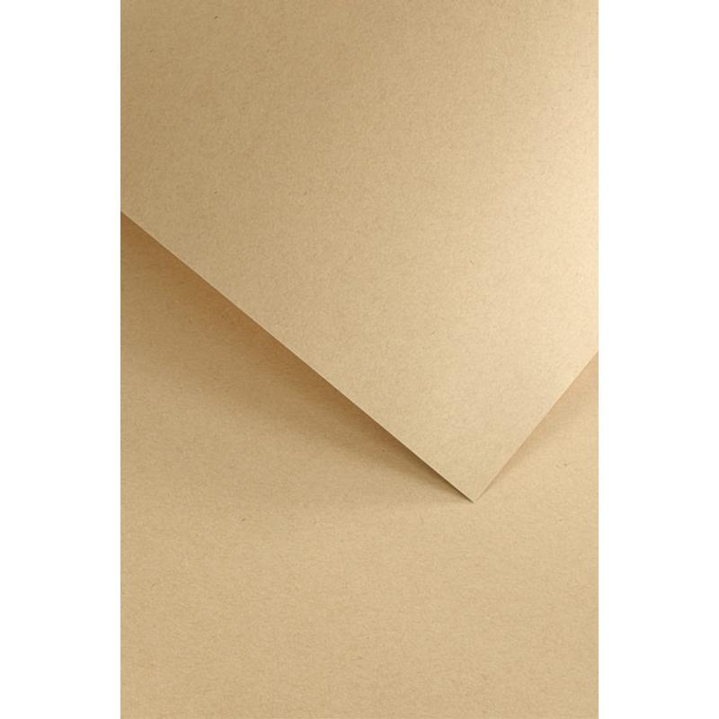 Papier wizytówkowy ozdobny GALERIA PAPIERU NATURE ciemnobeżowy 220g/m2  a 20ark. 204726