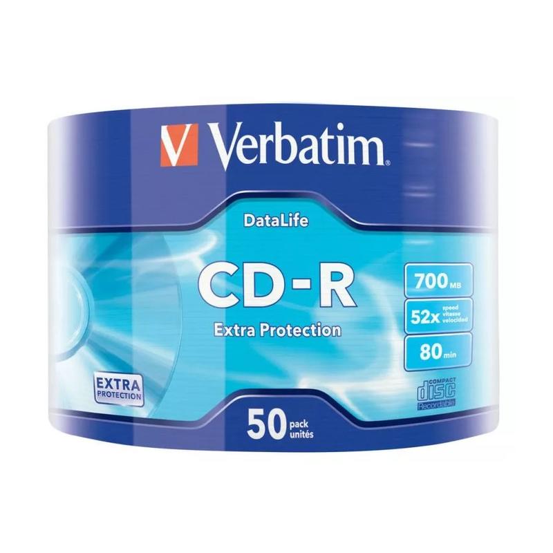 Płyta CD-R VERBATIM 700MB LUZ