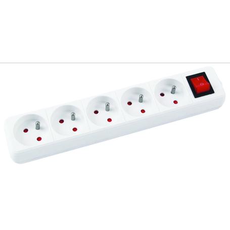 Przedłużacz, listwa przeciw przepięciowa OFFICE PRODUCT 3m/5-gniazd - biały