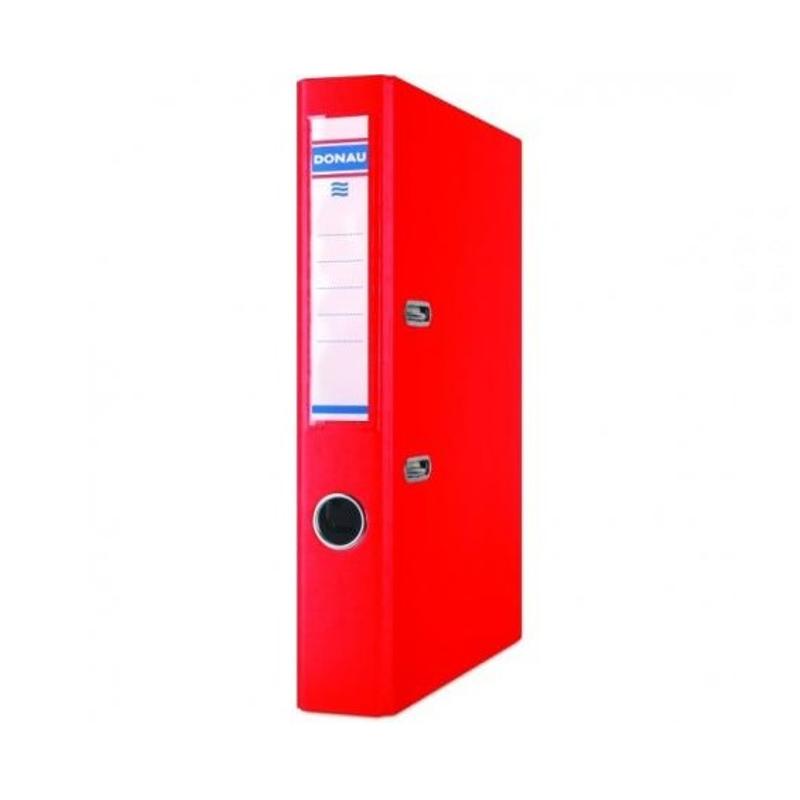 Segregator  A4/5cm DONAU Master PP Czerwony