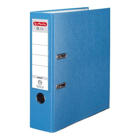 Segregator A4 8cm HERLITZ Błękitny