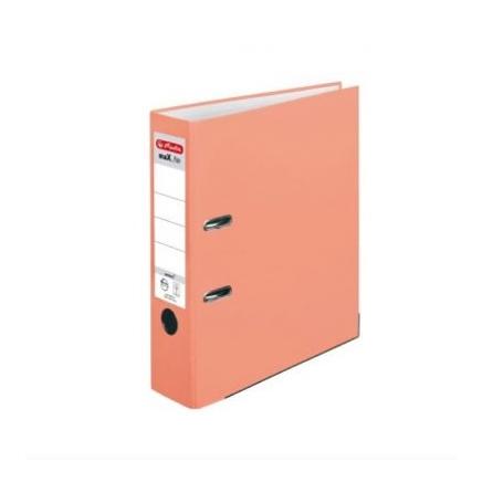 Segregator A4 8cm HERLITZ Łososiowy