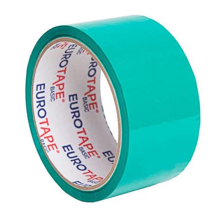 Taśma pakowa ACRYLIC 48mm/50mb 6szt EuroTape  MXA-001ZI - zielona
