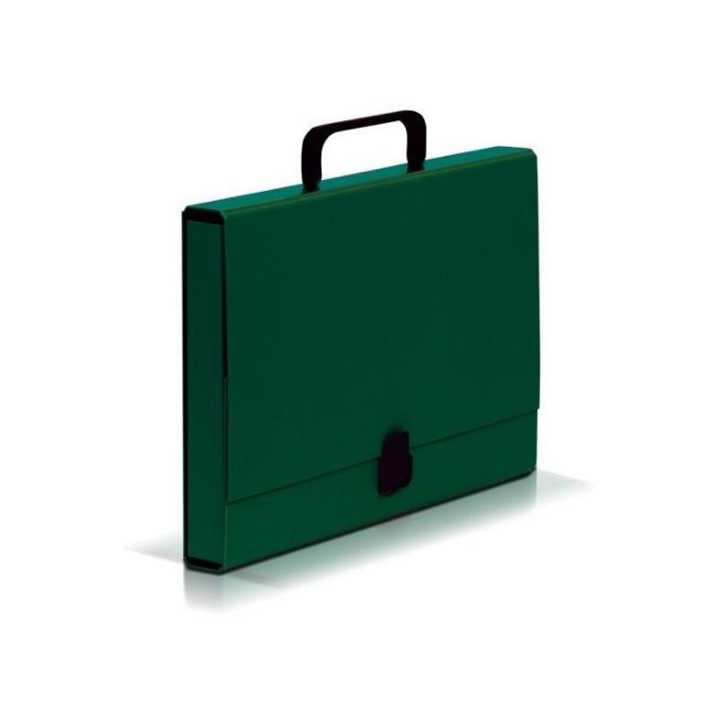 Teczka z rączką VAUPE CLASSIC Metting  4cm - zielona