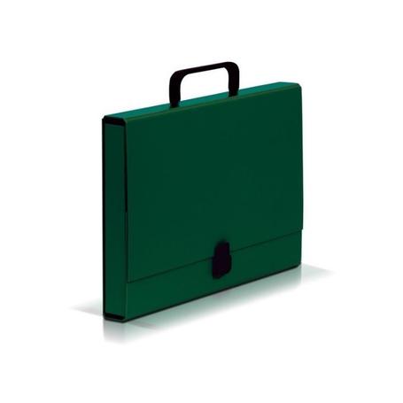 Teczka z rączką VAUPE CLASSIC Metting  4cm - zielona