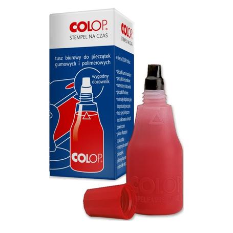 Tusz do stempli COLOP 25ml - czerwony