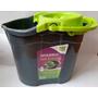 Wiadro plastikowe exclusive z wyciskaczem - 14l mix kolorów