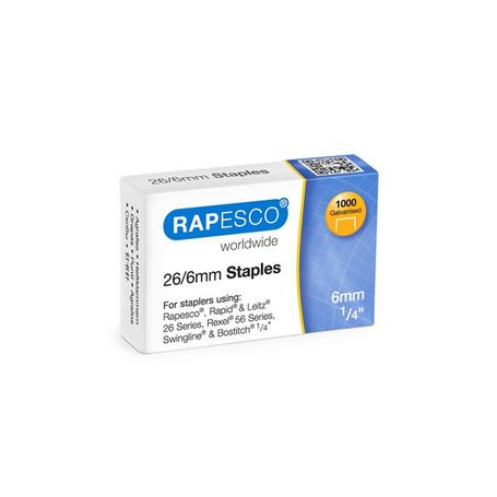 Zszywki 26/6  RAPESCO