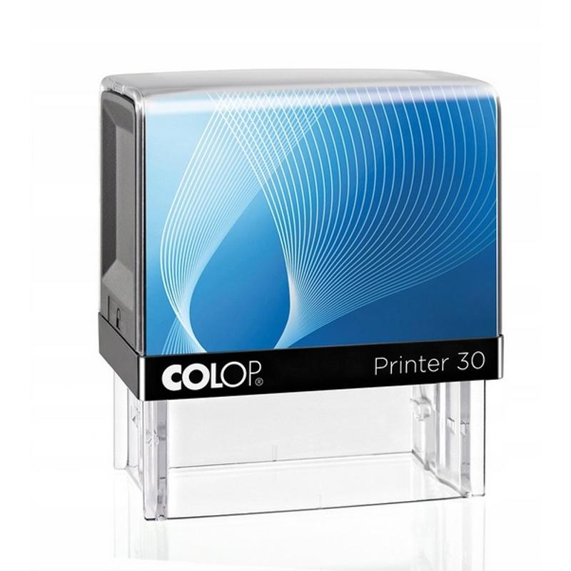 Automat do pieczątki bez gumki COLOP PRINTER IQ 30 poduszka nienasączona BLANCO