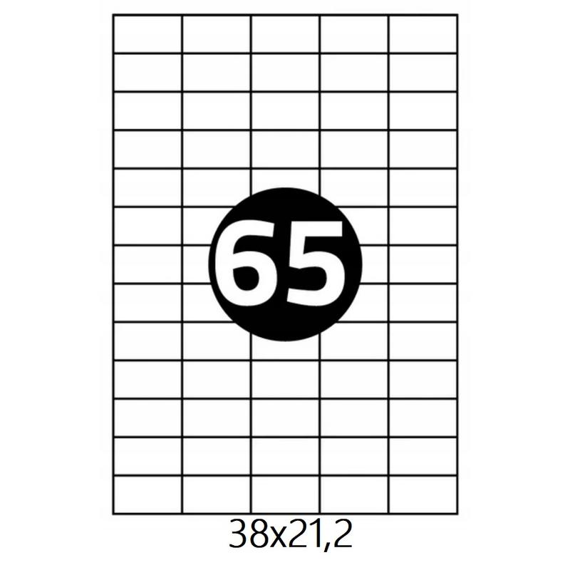 Etykieta  65 - K&P 38 x 21,2