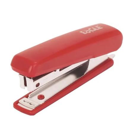 Zszywacz EAGLE metalowy 2001BD - czerwony 10" do 8 kartek