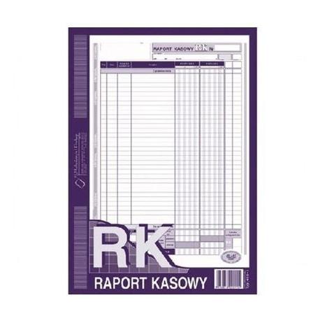 Druk Raport kasowy A4 410-1