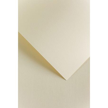 Papier wizytówkowy ozdobny GALERIA PAPIERU KRATKA 240g/20ark. kremowy 201622