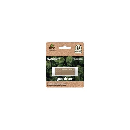 Pamięć/Pendrive 16 GB GOODRAM Eco USB 3.0 - brązowy
