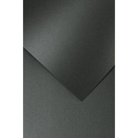 Papier wizytówkowy ozdobny GALERIA PAPIERU MILLENIUM A4 250 g/ 20 ark. – czarny 200717