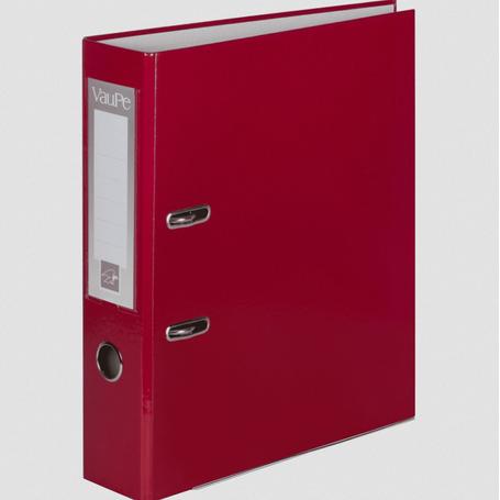 Segregator A4 5cm VAUPE Bordowy  06288
