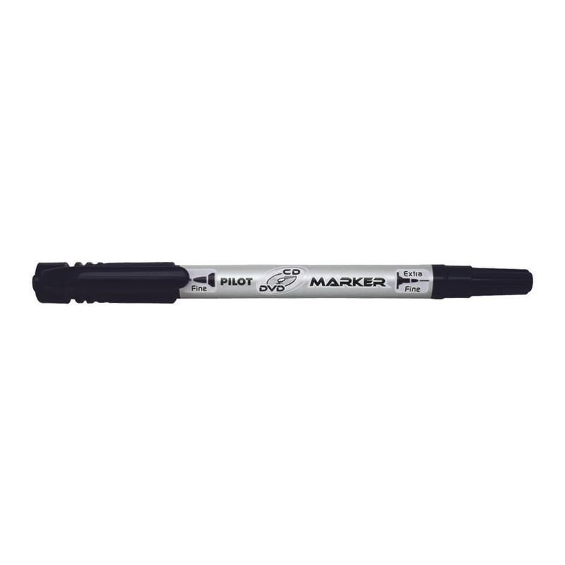 Marker Dwustronny PILOT Twin Tip Czarny