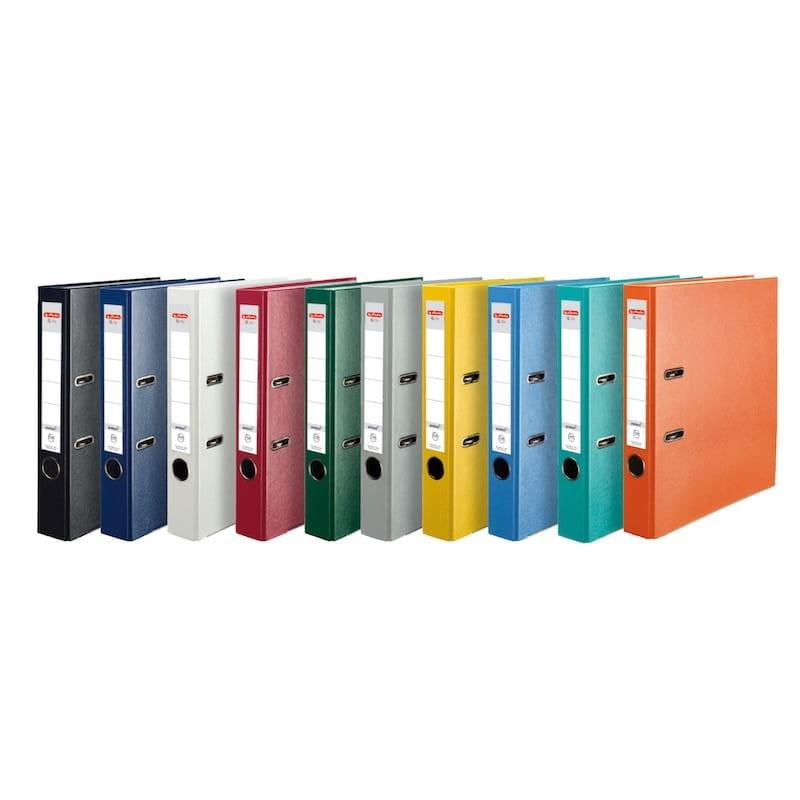 Segregator A4 5cm HERLITZ Czerwony