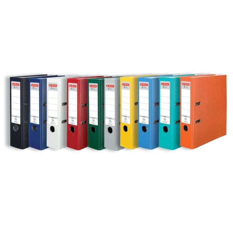 Segregator A4 5cm HERLITZ Limonkowy