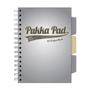 Kołozeszyt A5 100k PUKKA PAD Project Book - 3111(GY)-WPC - szary
