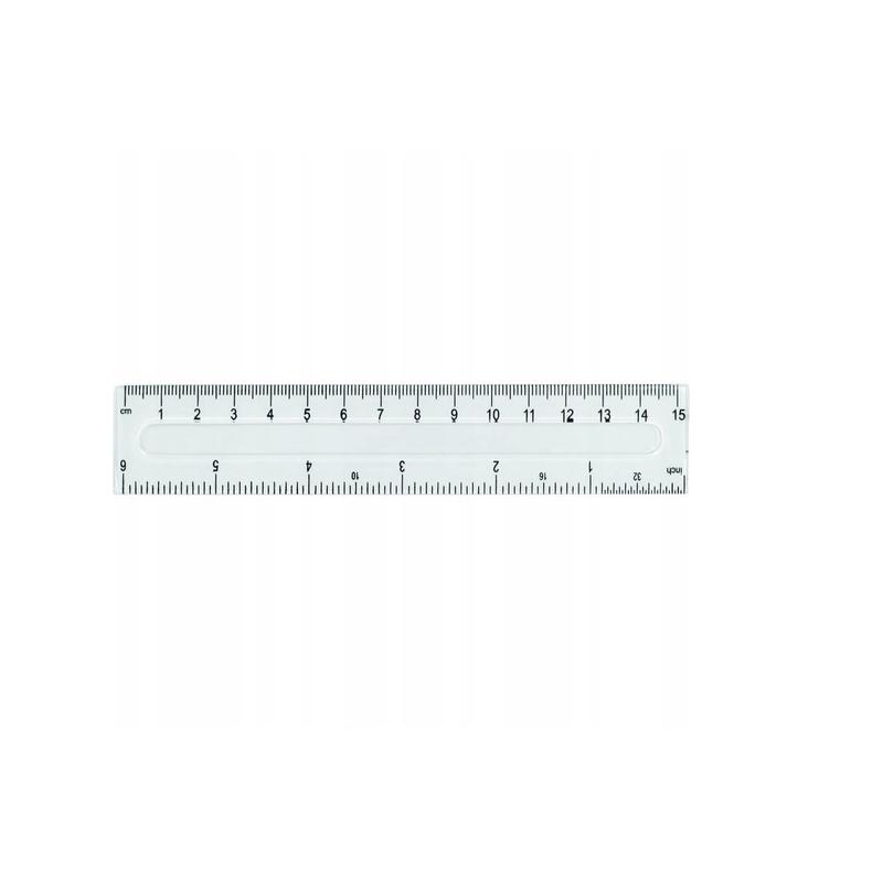 Linijka 15cm plastikowa GR-801 GRAND