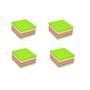 Notes samoprzylepny 75x75  TRES neon Summer - 400 kartek