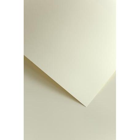 Papier wizytówkowy ozdobny GALERIA PAPIERU SUKNO  230g/20ark. kremowy 204212