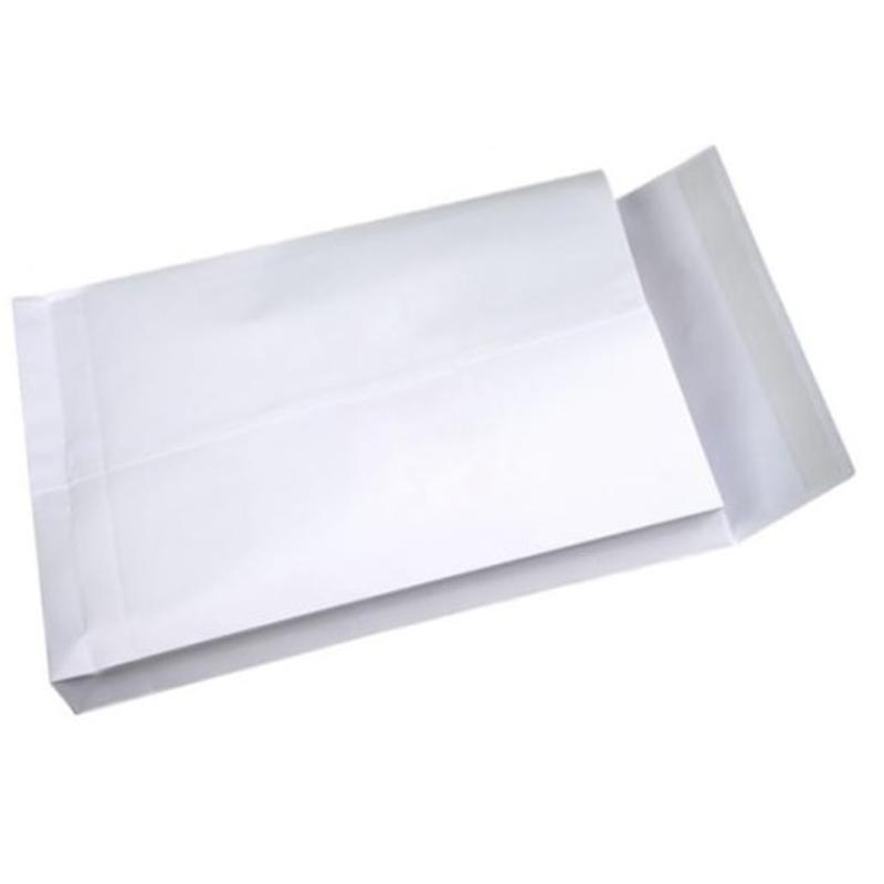 Koperta z rozszerzany bok B4 biała 250x353x40