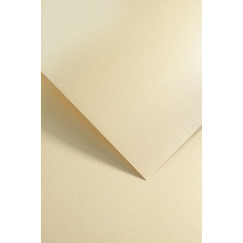 Papier wizytówkowy ozdobny GALERIA PAPIERU ICELAND A3 250 g/ 20 ark. – kremowy 207522    A3