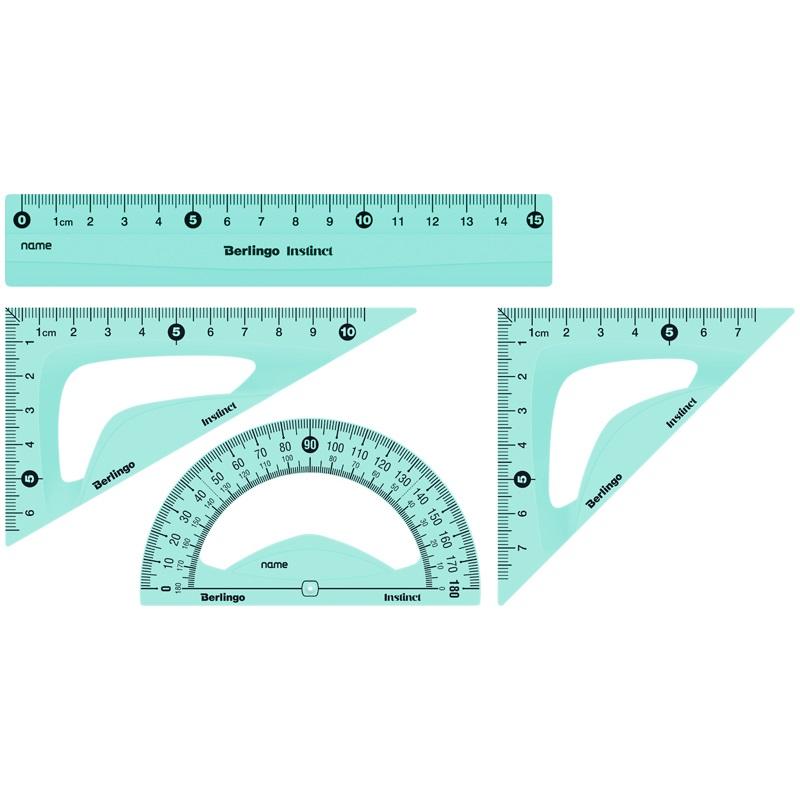 Zestaw geometryczny BERLINGO 4-elementowy