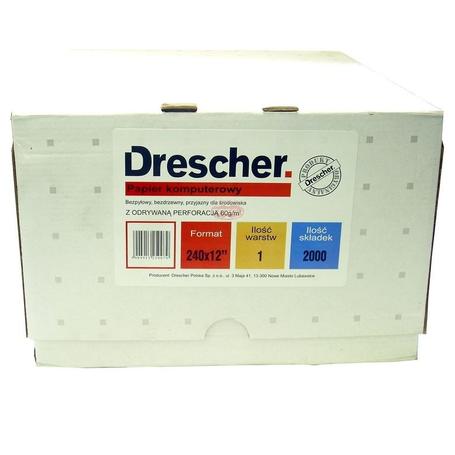 Składanka, papier komputerowy 240, 1+0 DRESCHER a 2000ark.