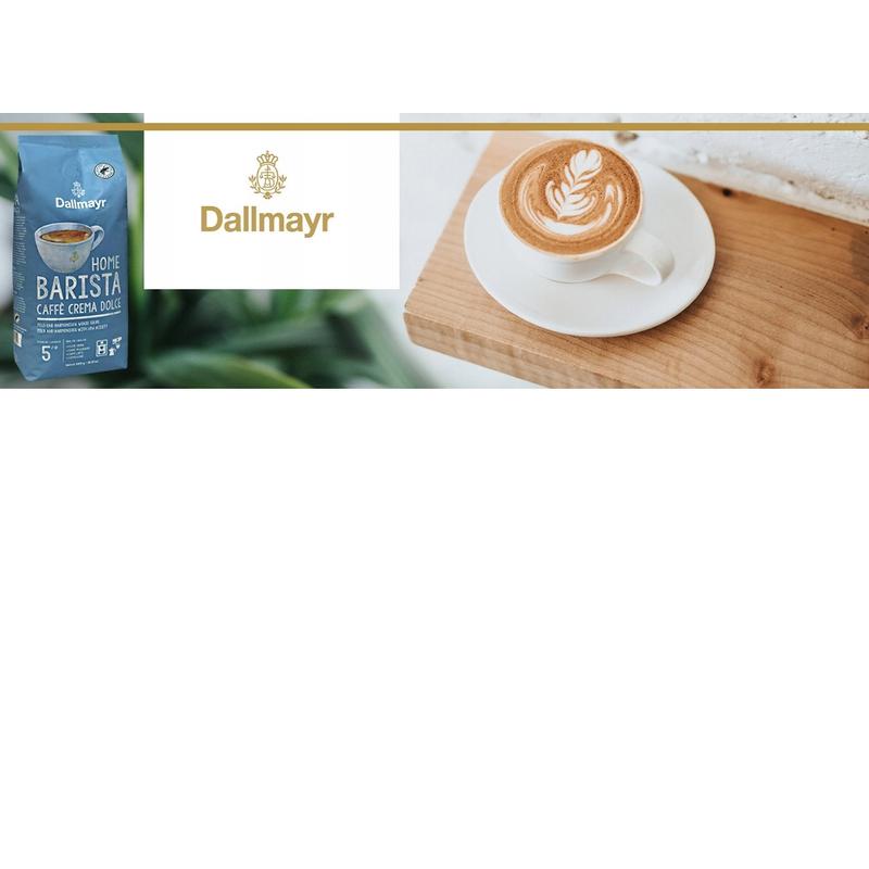 Kawa ziarnista DALLMAYR Barista Dolce błękitna 1000g