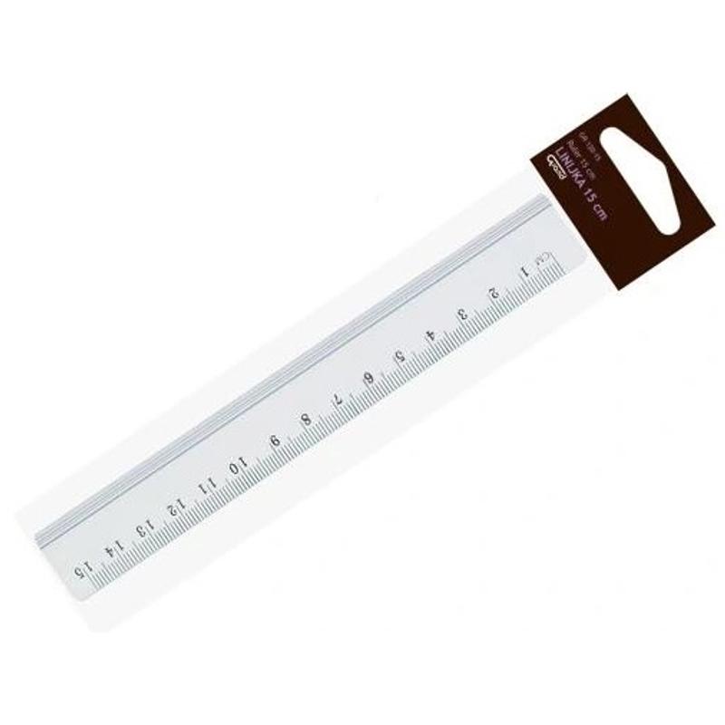 Linijka 15cm aluminiowa GRAND GR-120-15