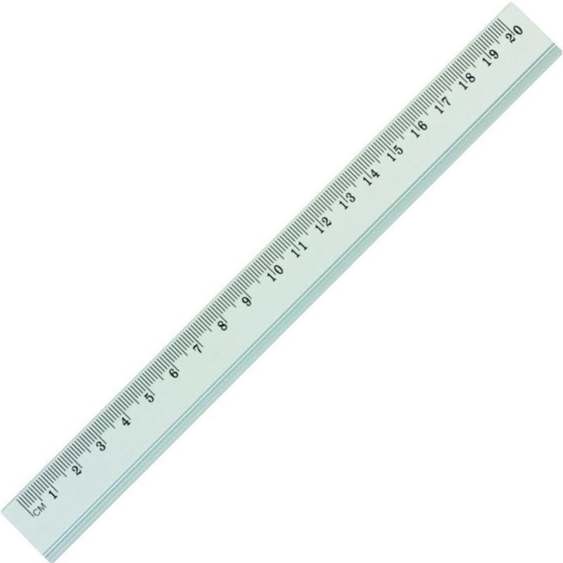 Linijka 20cm aluminiowa GR-119