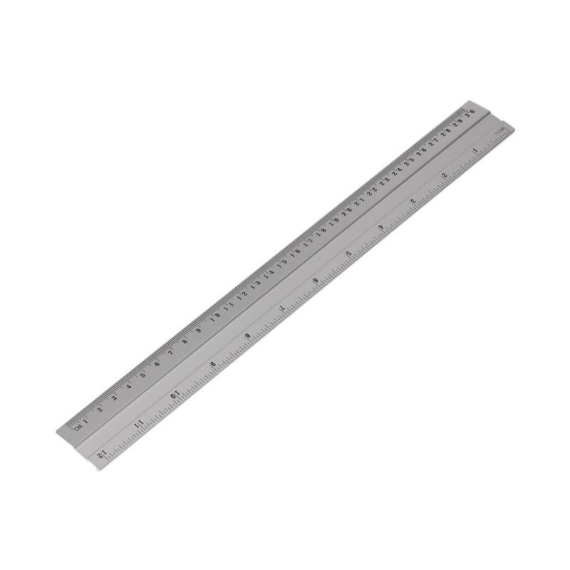 Linijka 30cm aluminiowa GRAND GR-111-30